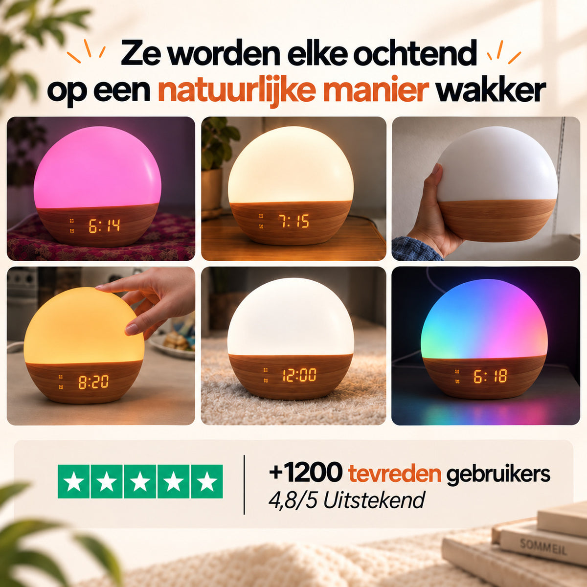 SOLA - Wood lichtwekker